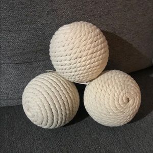 Four 3 packs of Multiple Rope spheres